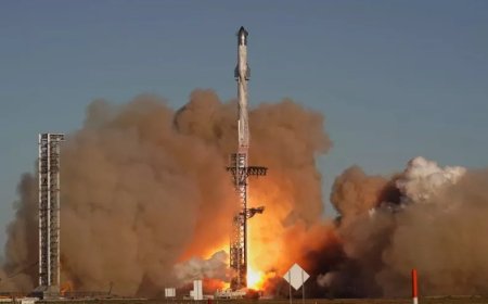 SpaceX Starship Test Flight Ends in Explosion Over Atlantic Ocean