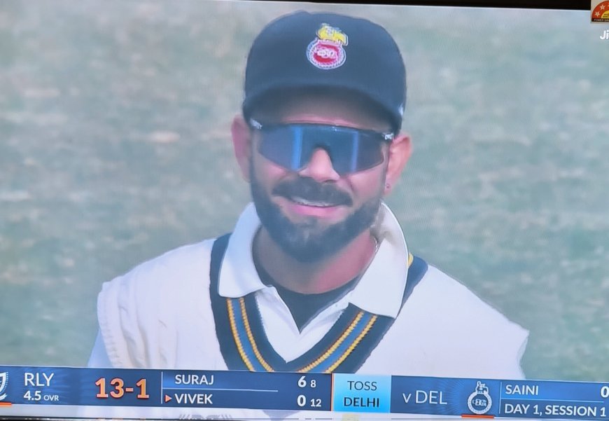 Kohli's Triumphant Return to Ranji Trophy Illuminates Day 1