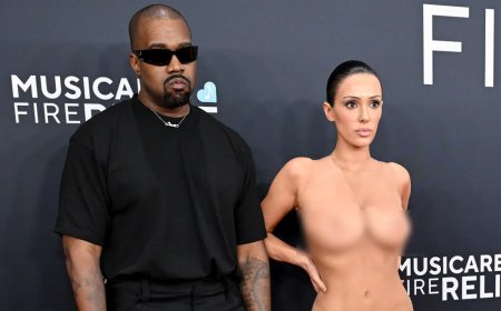 Kanye West's wife Bianca Censori's Outrageous Red Carpet Look at Grammys 2025