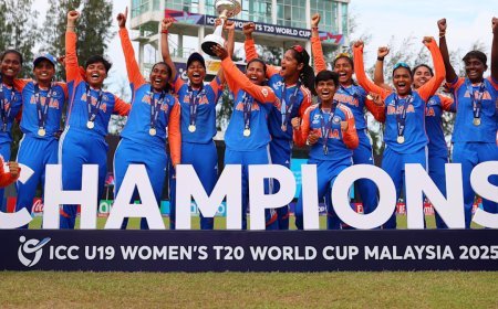India Wins Second Consecutive Women's U-19 T20 World Cup Title against South Africa