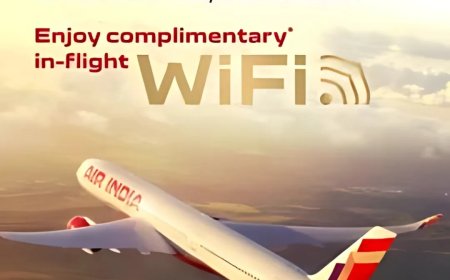 Air India Introduces In-Flight Wi-Fi on Select Domestic Flights