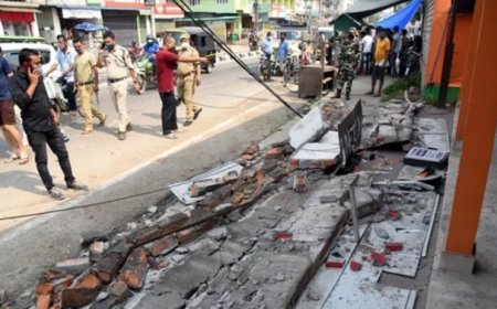 5.0-Magnitude Earthquake Hits Guwahati, Assam – Tremors Felt Across Region