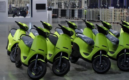 Ola Electric Shares Plunge 7% to Record Low Amid Insolvency Petition