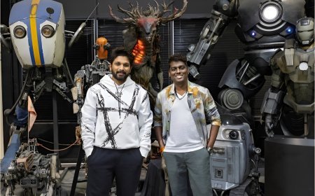 Allu Arjun and Atlee Join Forces for Sci-Fi Action Film AA22 – Official Video Released