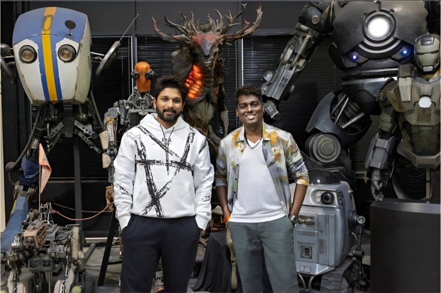 Allu Arjun and Atlee Join Forces for Sci-Fi Action Film AA22 – Official Video Released