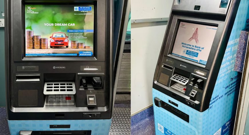 India’s First Onboard ATM on Mumbai–Manmad Train by Central Railways