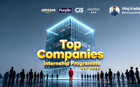 Best Internship Opportunities for October 2025