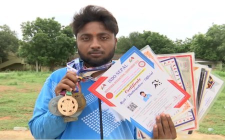 Hyderabad Boxer Vamsi Krishna’s Inspiring Journey