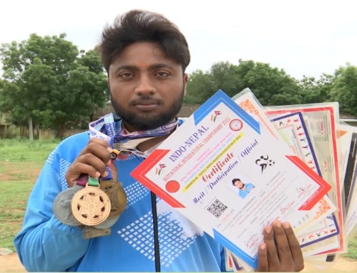 Hyderabad Boxer Vamsi Krishna’s Inspiring Journey